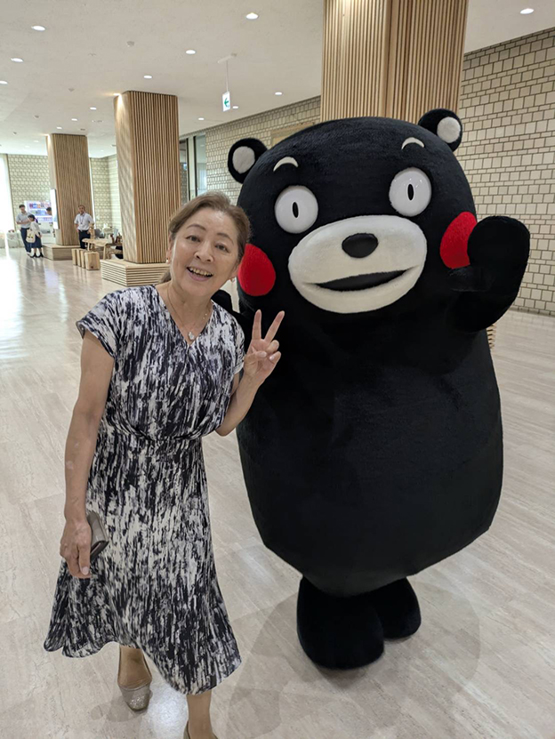 クマモンとツーショット